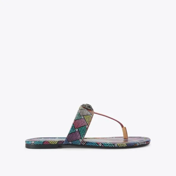 Kurt Geiger Sandals Kensington Tbar Sandal Black Combination 8211 Women