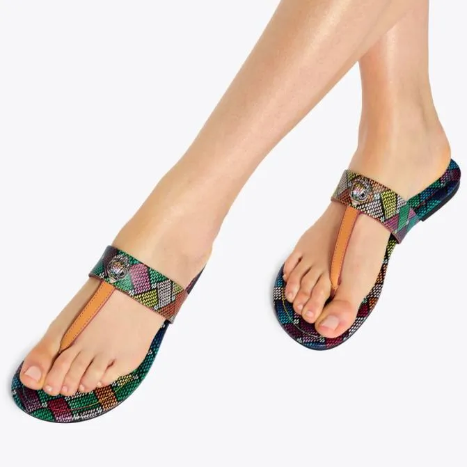 Kurt Geiger Sandals Kensington Tbar Sandal Black Combination 8211 Women