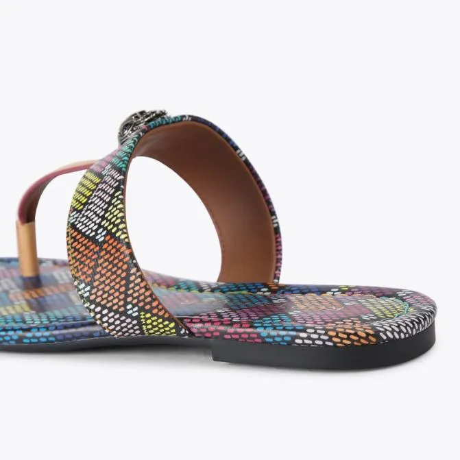 Kurt Geiger Sandals Kensington Tbar Sandal Black Combination 8211 Women