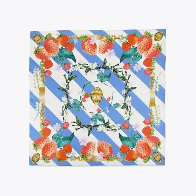 Kurt Geiger Scarves and Gloves Bandana Scarf Blue Other 8211 Women