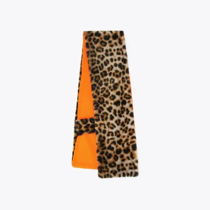 Kurt Geiger Scarves and Gloves Poppy Knit Scarf Brown Other 8211 Women