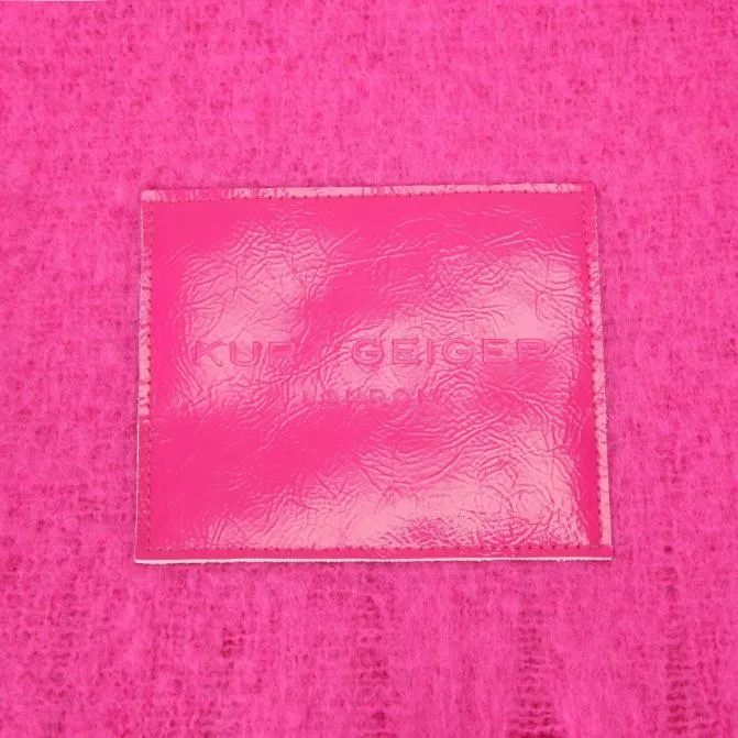 Kurt Geiger Scarves and Gloves Yarndye Scarf Fushia 8211 Women