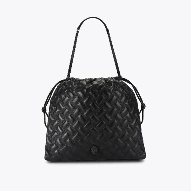 Kurt Geiger Shoulder Bags Kensington Drench Drawstring Bag Black 8211 Women