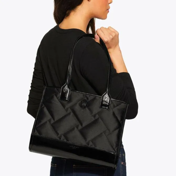 Kurt Geiger Shoulder Bags Small Recycled Drench Shopper Bag Black 8211 Women