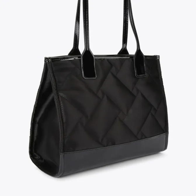 Kurt Geiger Shoulder Bags Small Recycled Drench Shopper Bag Black 8211 Women