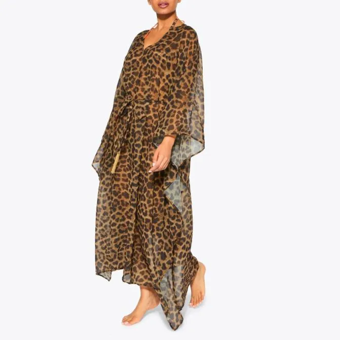 Kurt Geiger Swim Kensington Kaftan Brown Other 8211 Women