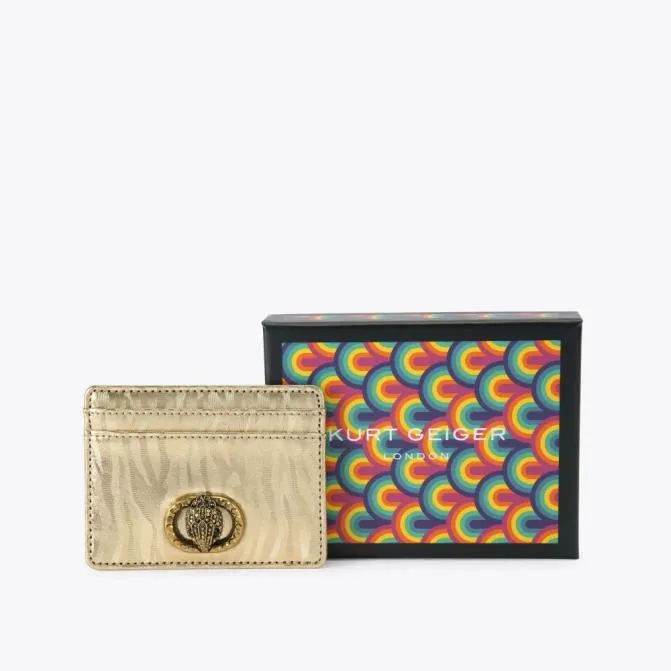 Kurt Geiger Wallets and Purses Chelsea Card Holder Gold Combination 8211 Women Kurt Geiger Wallets and Purses Chelsea Card Holder Gold Combination 8211 Women