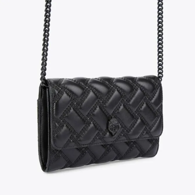 Kurt Geiger Wallets and Purses Kensington Drench Wallet On Chain Black 8211 Women