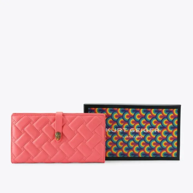 Kurt Geiger Wallets and Purses Kensington Soft Wallet Pink Combination 8211 Women Kurt Geiger Wallets and Purses Kensington Soft Wallet Pink Combination 8211 Women