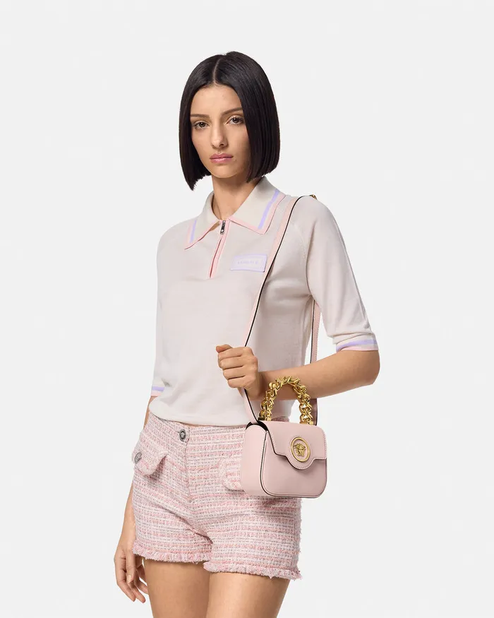 La Medusa Women Versace La Medusa Mini Bag Light Pink