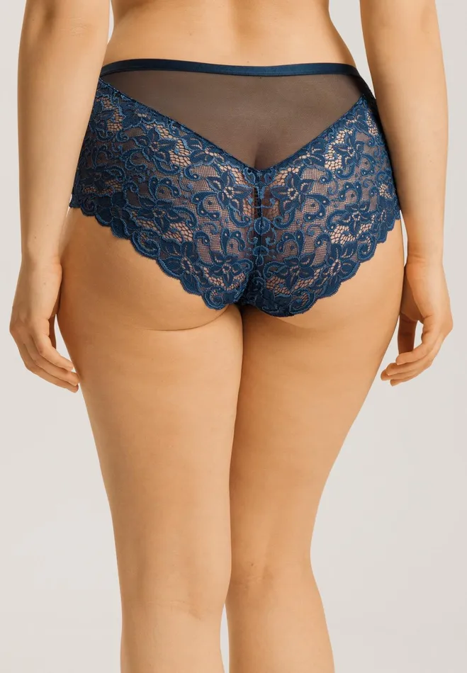 Lace Full Brief Mystic Blue Women HANRO Full Briefs