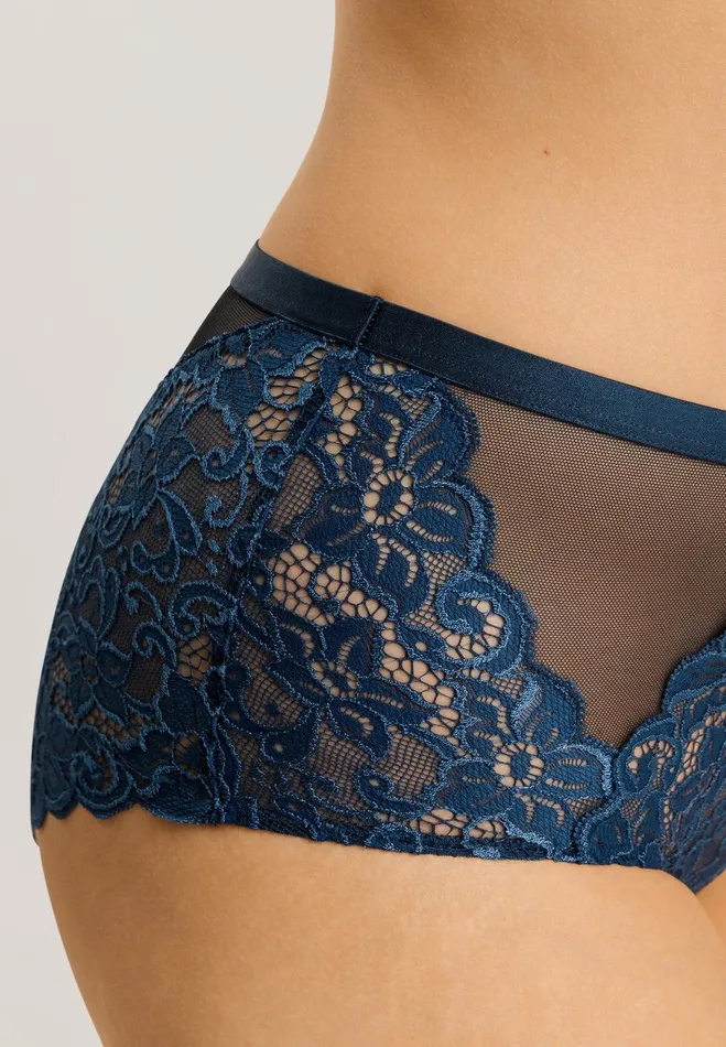 Lace Full Brief Mystic Blue Women HANRO Full Briefs