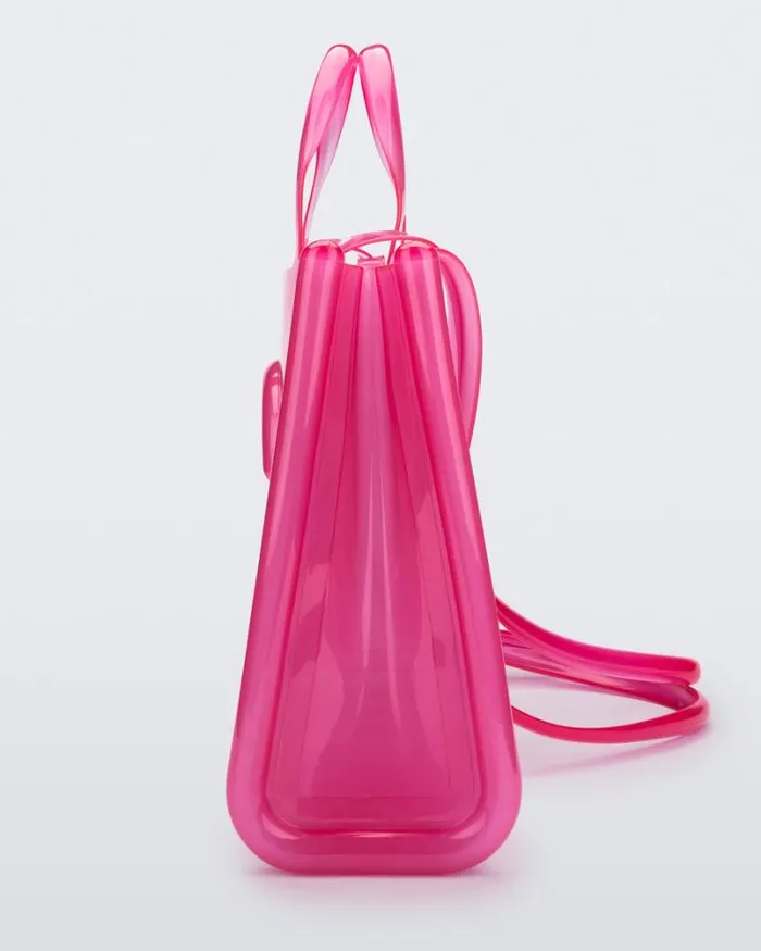 Large Jelly Shopper Pink Women Melissa Handbags
