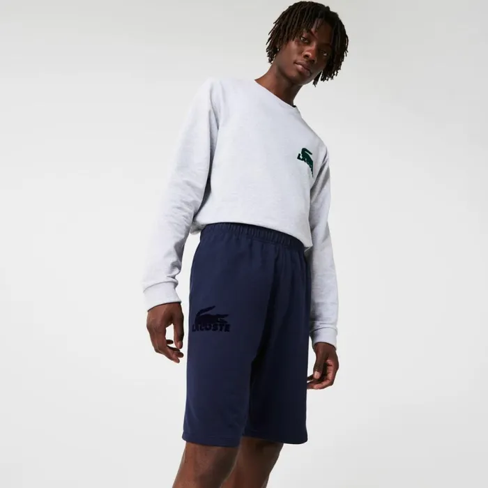 Loungewear and Pajamas Men Lacoste Men039s Velour Crocodile Cotton Fleece Lounge Shorts Navy Blue 423 Loungewear and Pajamas Men Lacoste Men039s Velour Crocodile Cotton Fleece Lounge Shorts Navy Blue 423