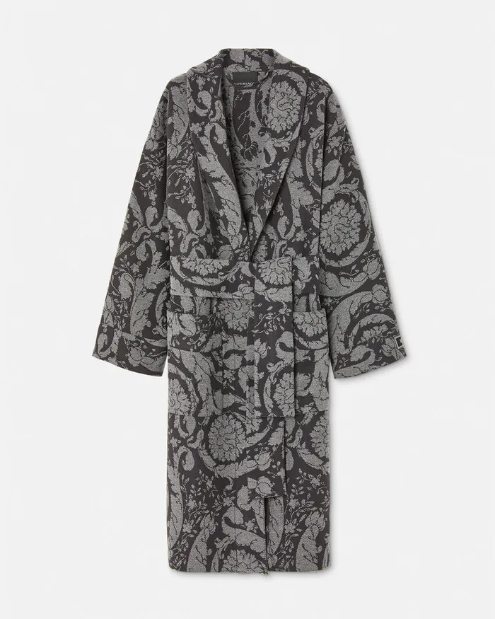 Loungewear and Pajamas WomenMen Versace Barocco Robe Print