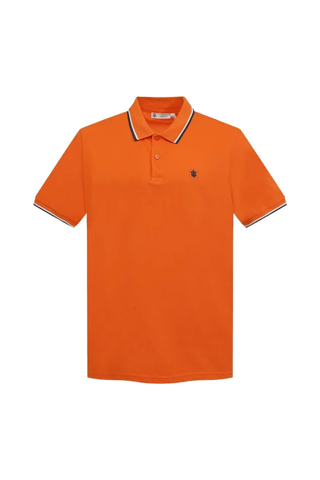 Lumberjack POLO Men POLO SPORT REDDISH ORANGE Man Home Shoes Orange
