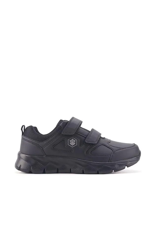 Lumberjack SLIP ON Men 2 VELCRO SNEAKER BLACK Man Comfort Shoes Black
