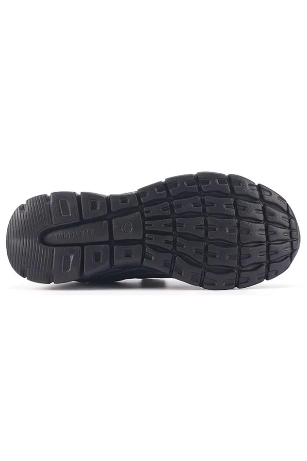 Lumberjack SLIP ON Men 2 VELCRO SNEAKER BLACK Man Comfort Shoes Black