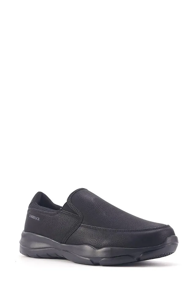 Lumberjack SLIP ON Men SLIPON BLACK Man Comfort Shoes Black
