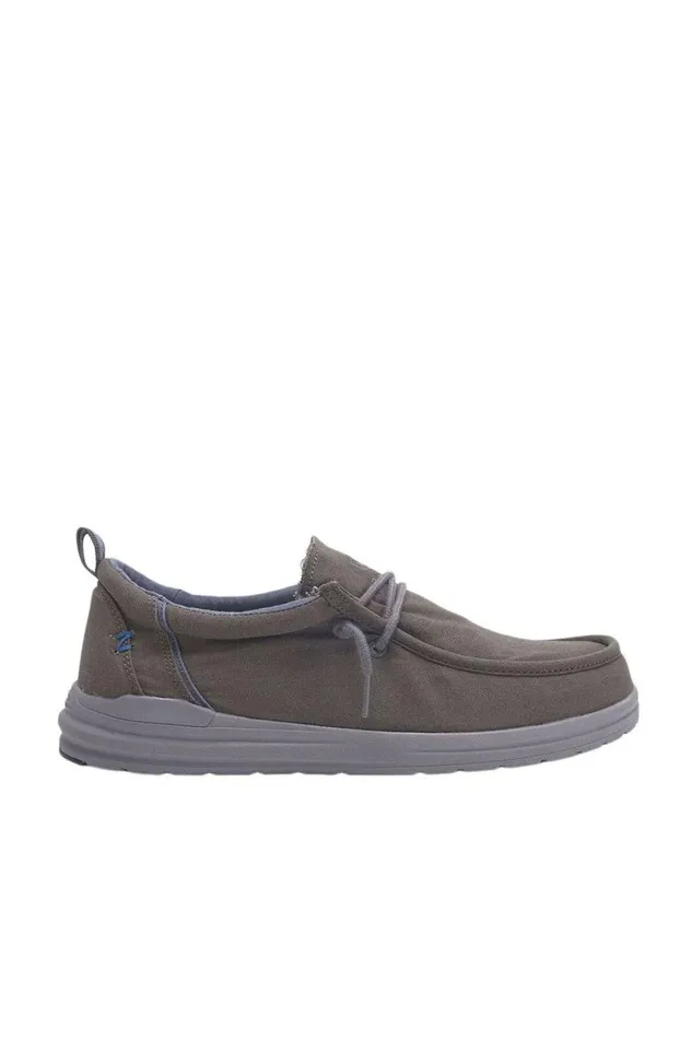 Lumberjack SLIP ON Men WALLABY SHOE D GREY Man Casual Shoes Grey