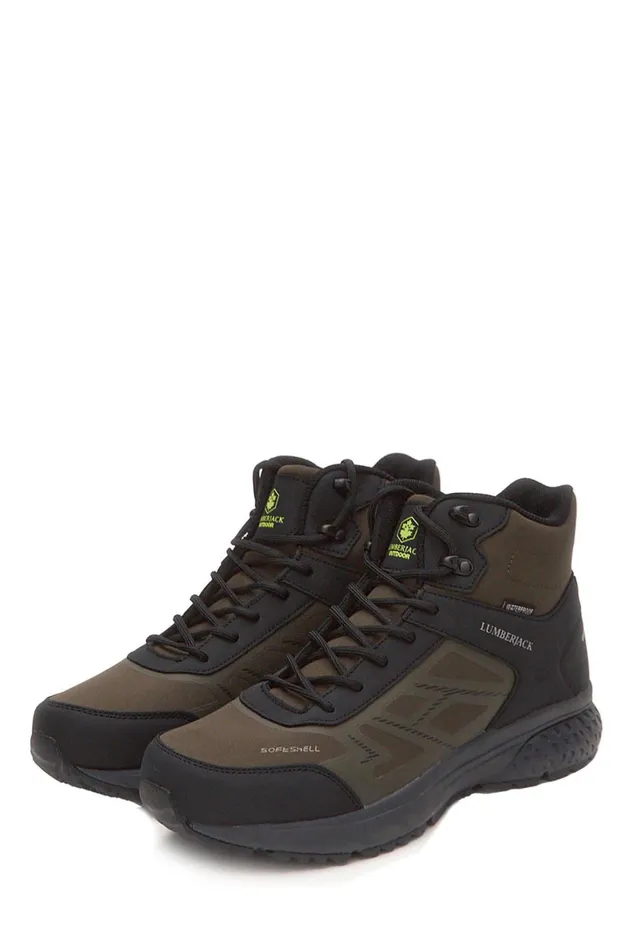 Lumberjack SNEAKERS Men HIKING BOOT WPF GREEN Man Basic Casual Top Boots Green