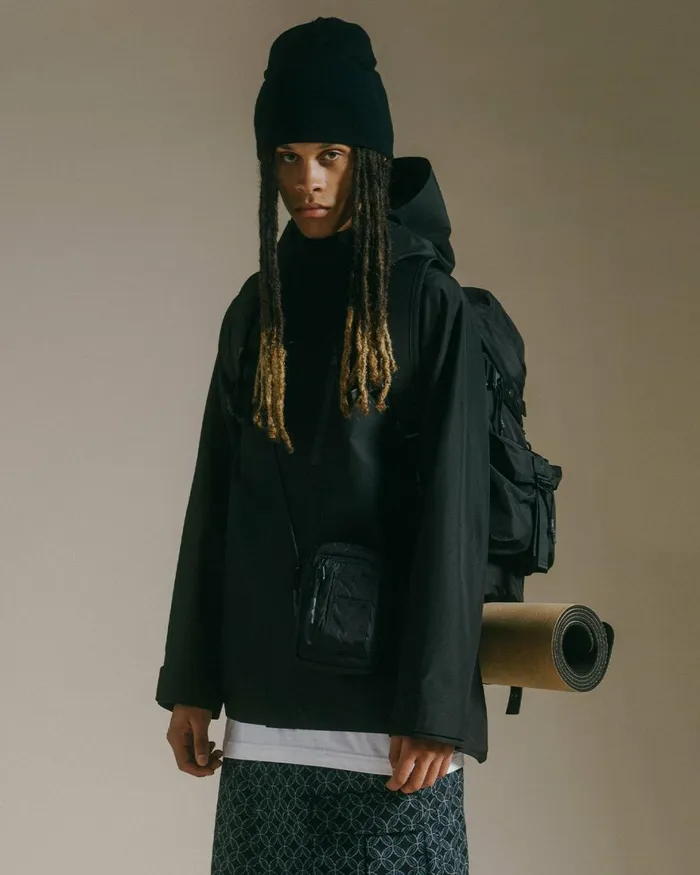 Maharishi Bags 1117 Maha MA Pocket Pouch Black 8211 Men