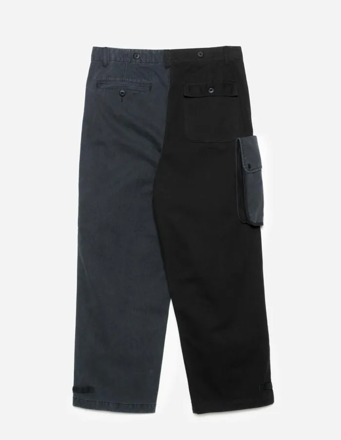 Maharishi Cargo Pants 6026 Maha Boro Deck Pants BlackCharcoal 8211 Men