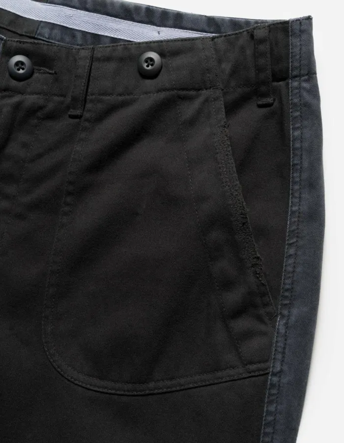 Maharishi Cargo Pants 6026 Maha Boro Deck Pants BlackCharcoal 8211 Men