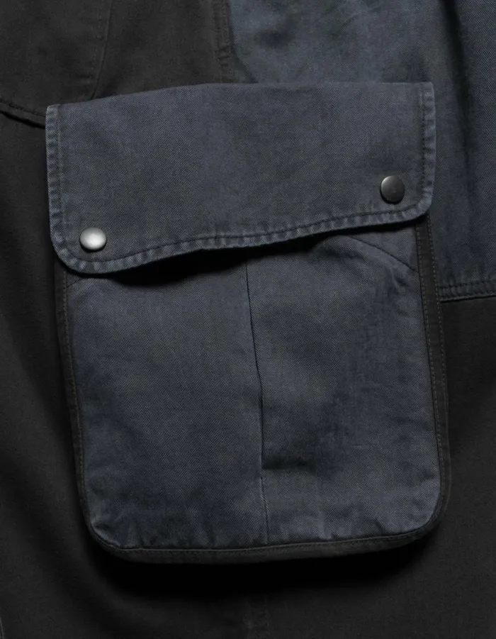 Maharishi Cargo Pants 6026 Maha Boro Deck Pants BlackCharcoal 8211 Men