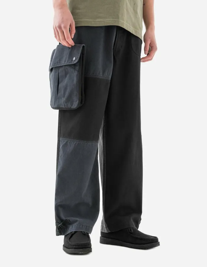 Maharishi Cargo Pants 6026 Maha Boro Deck Pants BlackCharcoal 8211 Men