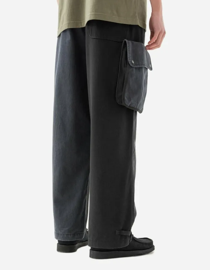 Maharishi Cargo Pants 6026 Maha Boro Deck Pants BlackCharcoal 8211 Men