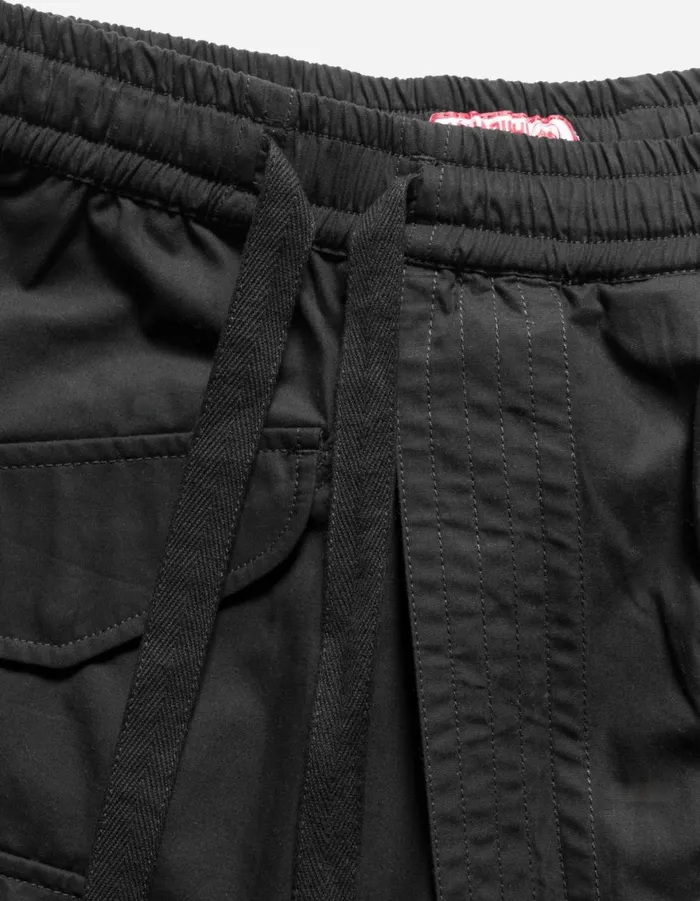 Maharishi Hakama Pants 6056 Asym Hakama Shorts Black 8211 Men