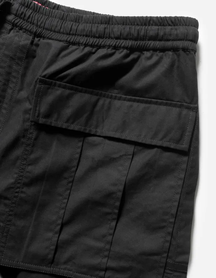 Maharishi Hakama Pants 6056 Asym Hakama Shorts Black 8211 Men