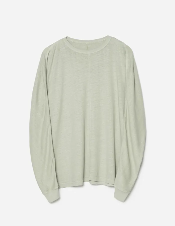 Maharishi Long Sleeve TShirts 5245 Hemp Cross Oversized LS TShirt Sage 8211 Men Maharishi Long Sleeve TShirts 5245 Hemp Cross Oversized LS TShirt Sage 8211 Men