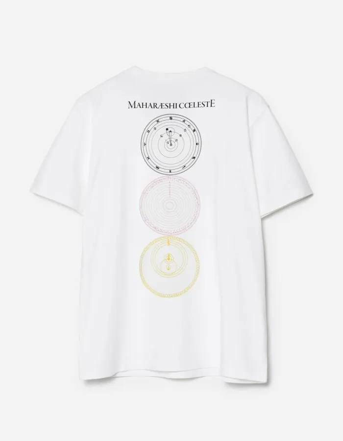 Maharishi Short Sleeve TShirts 1457 Celeste Third Eye TShirt White 8211 Men
