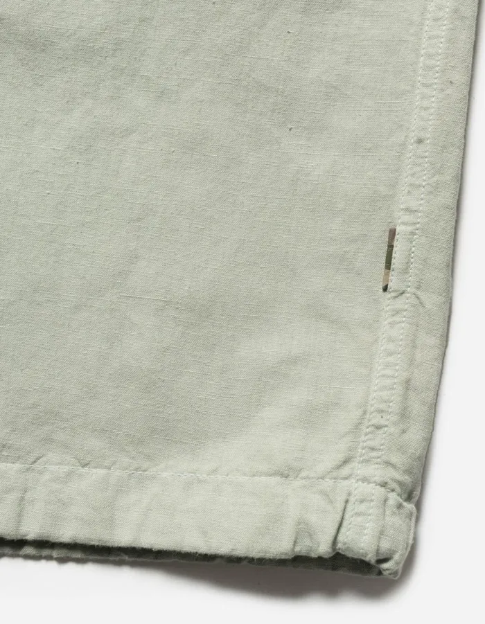 Maharishi Track Pants 6081 Hemp Pleated Track Pants Sage 8211 Men