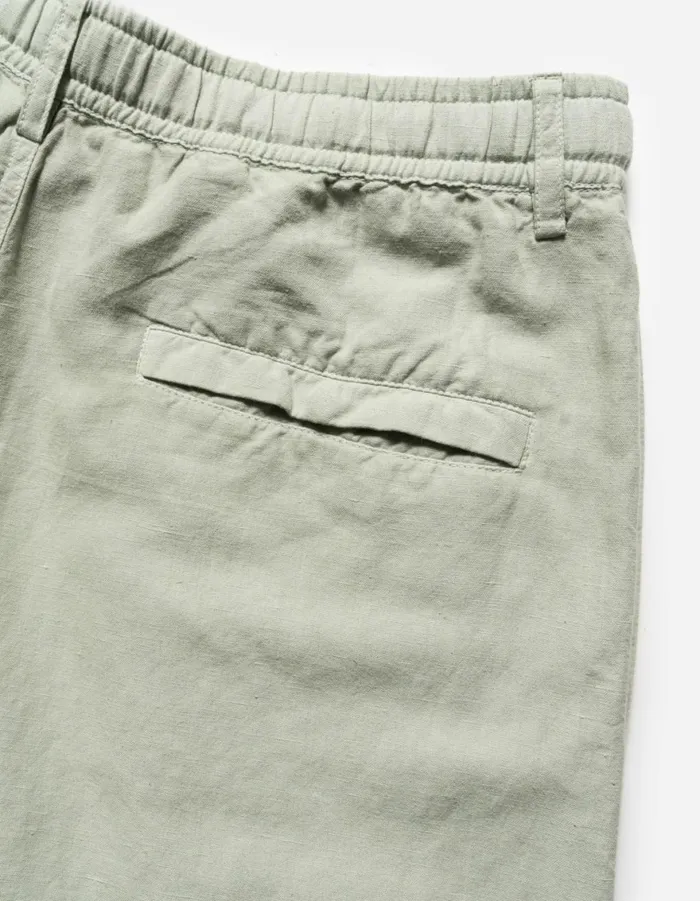 Maharishi Track Pants 6081 Hemp Pleated Track Pants Sage 8211 Men