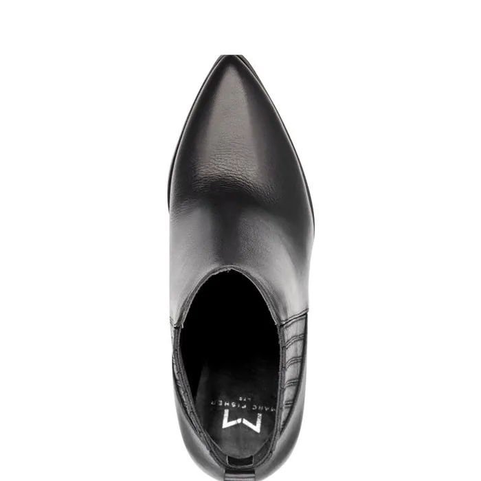 Marc Fisher Boots and Booties Women Alva Pointy Toe Bootie Black Leather