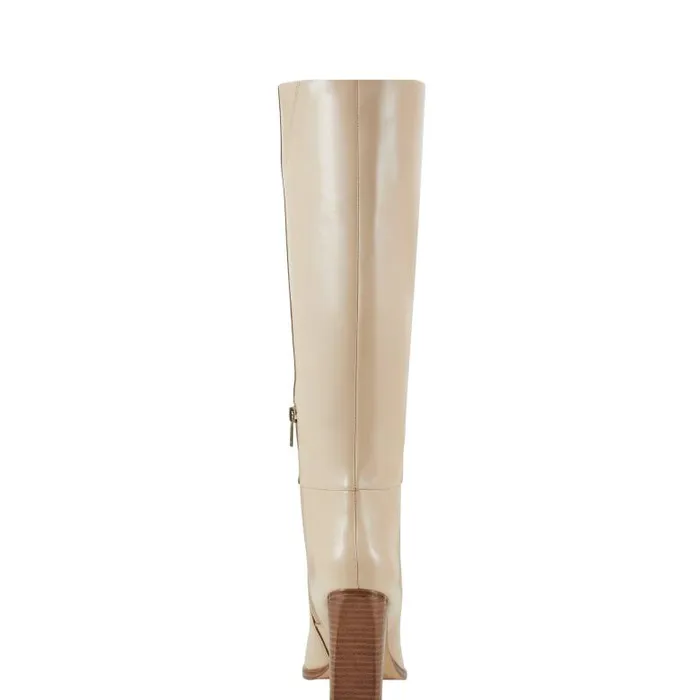 Marc Fisher Boots and Booties Women Lannie Dress Boot Light Natural