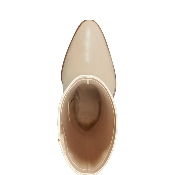 Marc Fisher Boots and Booties Women Lannie Dress Boot Light Natural