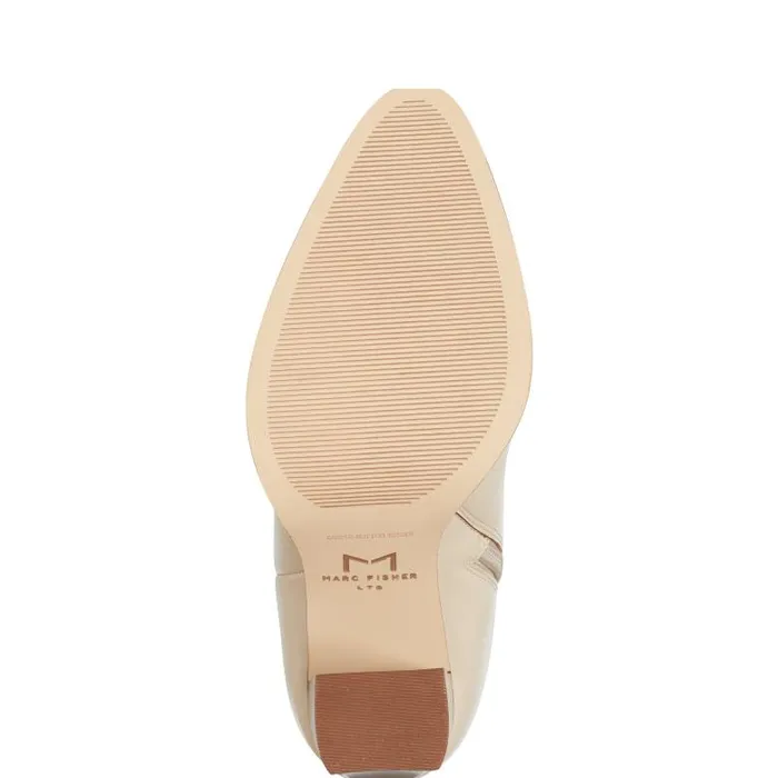 Marc Fisher Boots and Booties Women Lannie Dress Boot Light Natural