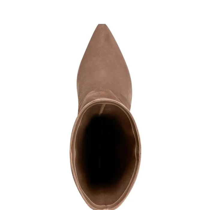 Marc Fisher Boots and Booties Women Narysa Dress Boot Natural Suede