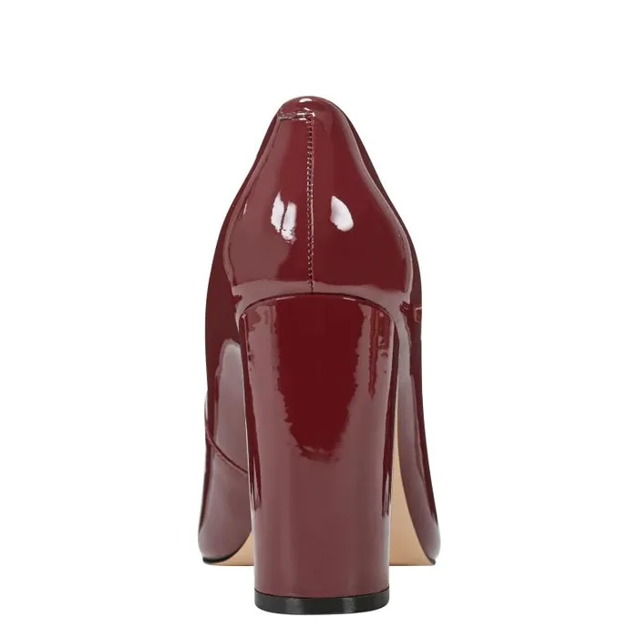 Marc Fisher Heels and Pumps Women Artie Mary Jane Pump Red Patent Leather
