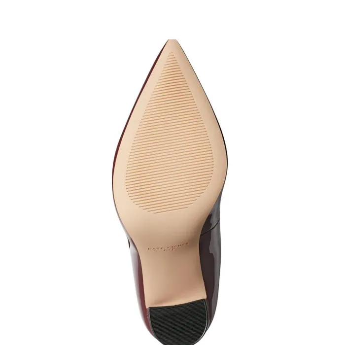Marc Fisher Heels and Pumps Women Artie Mary Jane Pump Red Patent Leather