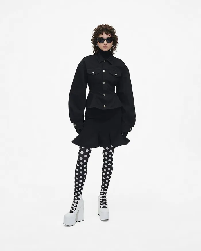 Marc Jacobs Boots The Croc Embossed Kiki Ankle Boot Cotton White 8211 Women