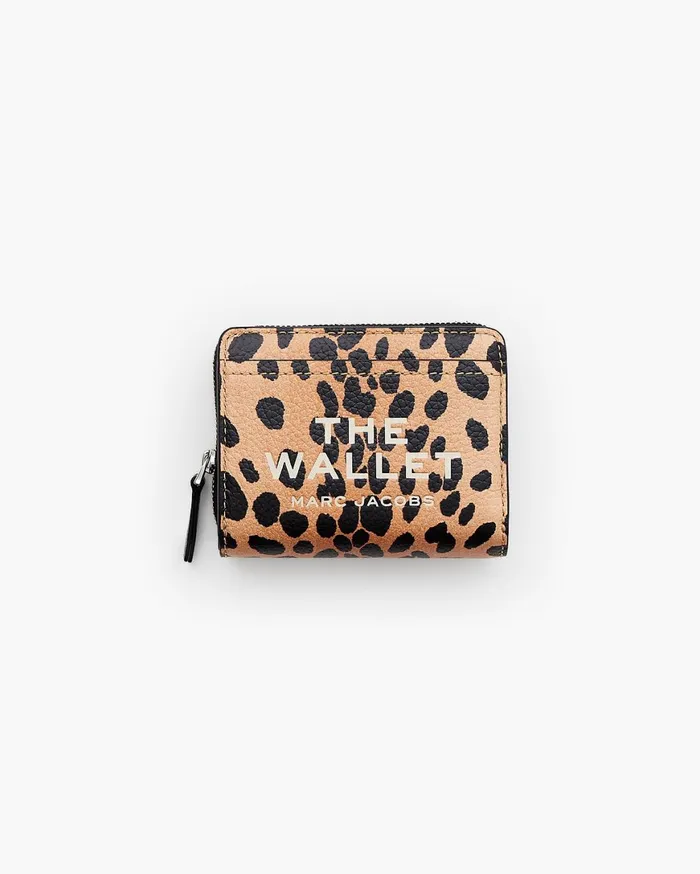 Marc Jacobs Small Wallets The Cheetah Mini Compact Wallet Black Multi 8211 Women Marc Jacobs Small Wallets The Cheetah Mini Compact Wallet Black Multi 8211 Women