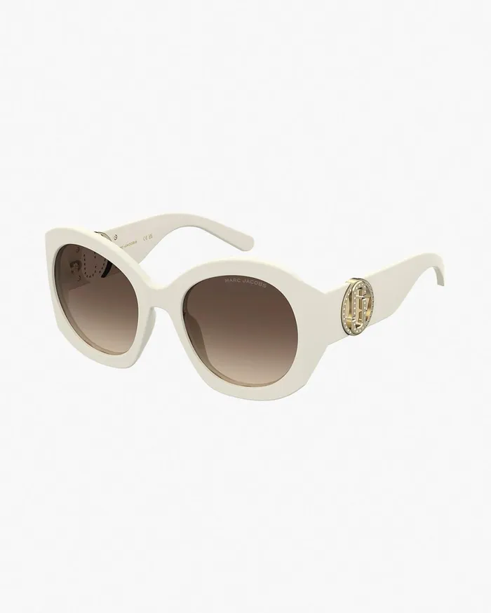 Marc Jacobs Sunglasses The Crystal J Marc Oversized Sunglasses Ivory 8211 Women Marc Jacobs Sunglasses The Crystal J Marc Oversized Sunglasses Ivory 8211 Women