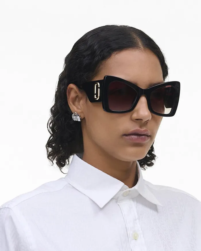 Marc Jacobs Sunglasses The J Marc Oversized Cat Eye Sunglasses Black 8211 Women