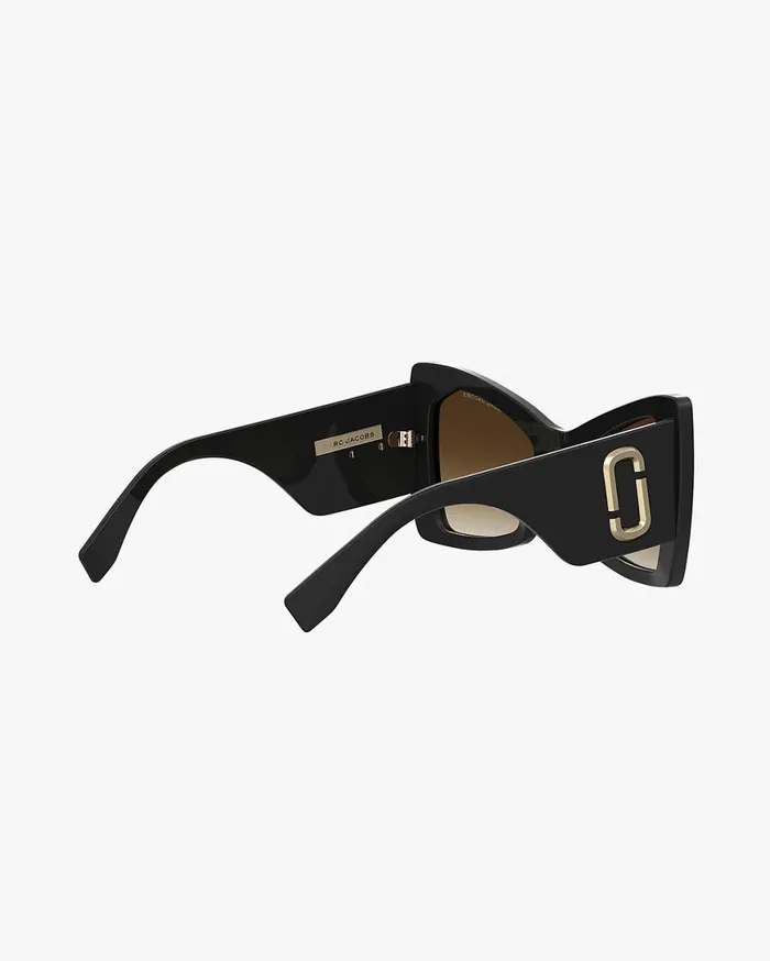 Marc Jacobs Sunglasses The J Marc Oversized Cat Eye Sunglasses Black 8211 Women