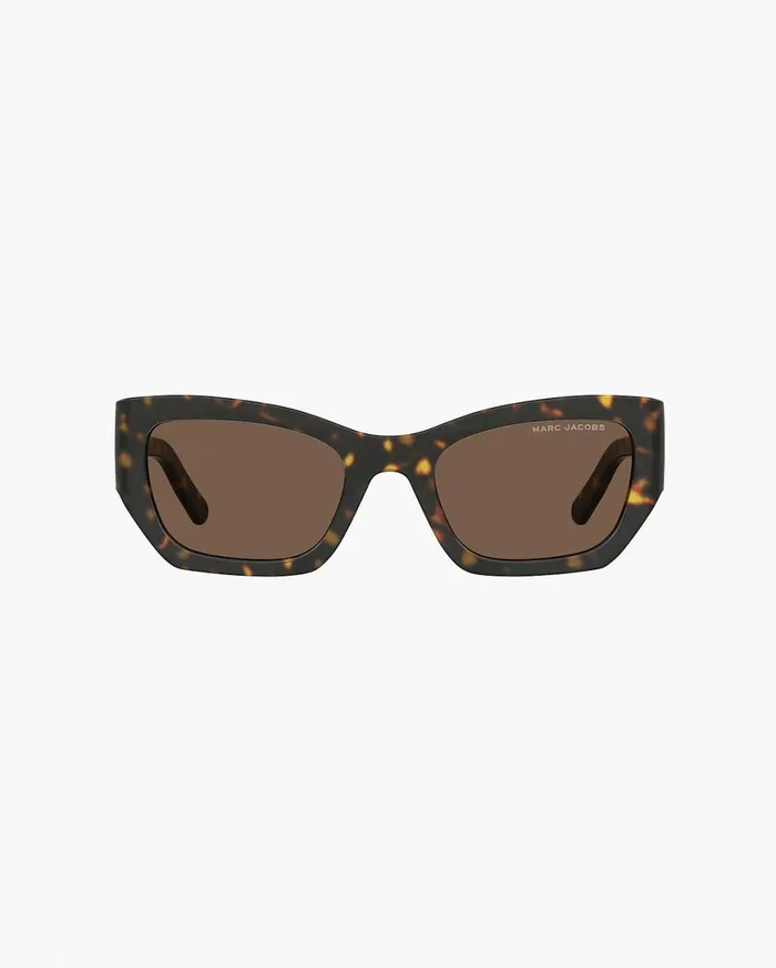 Marc Jacobs Sunglasses The J Marc Square Cat Eye Sunglasses Havana 8211 Women